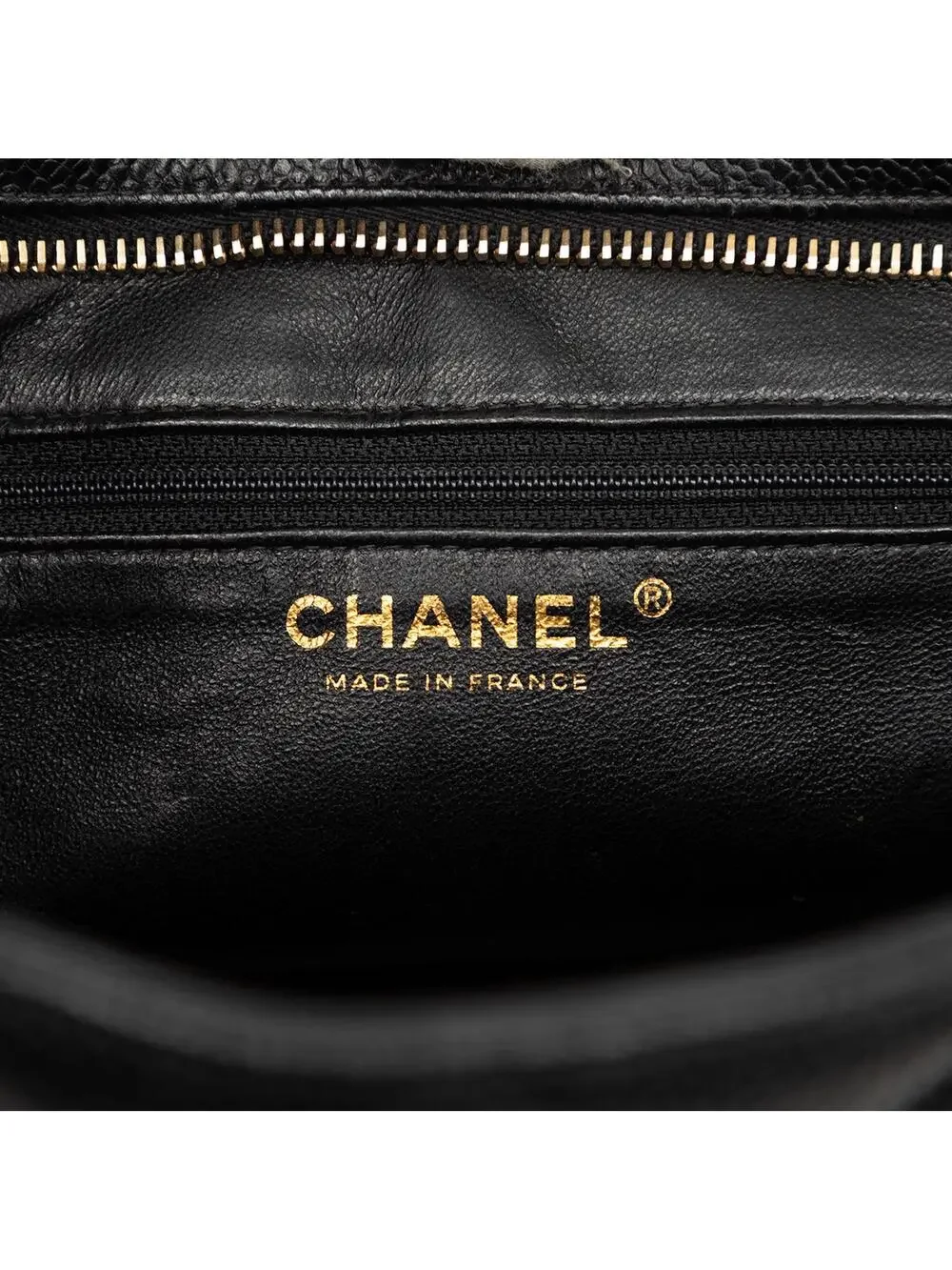 Chanel Caviar Medallion Tote Pre-Loved #290427C19B